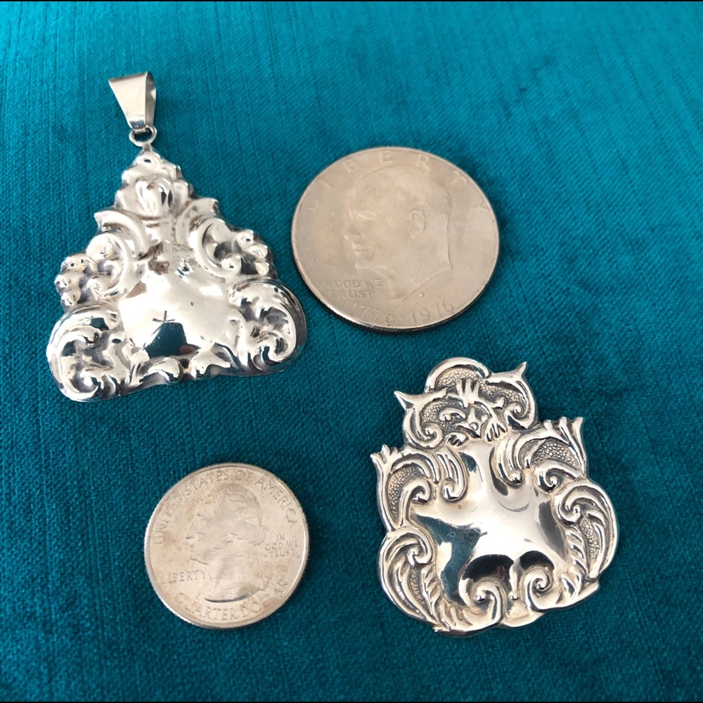 925 Sterling Silver - 2 Beautiful Charms